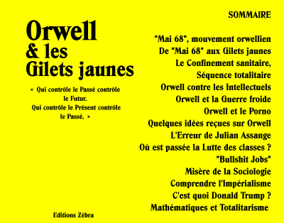 george orwell,gilets jaunes,historique,essai,big brother,giorgia meloni,tsipras,dictature sanitaire,intelligentsia